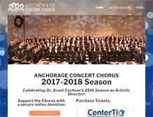 Tablet Screenshot of anchorageconcertchorus.org